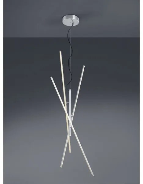 Trio - LED Stmievateľný luster na lanku TIRIAC 3xLED/8,5W/230V