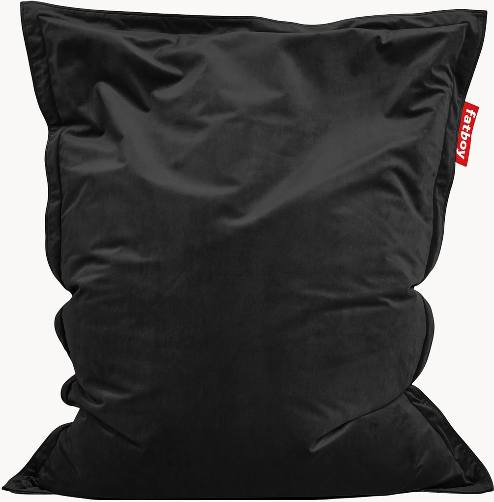 Zamatový sedací vak Original Slim