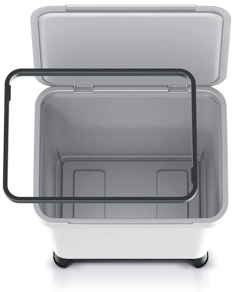 Odpadkový kôš na triedený odpad NKS30 29 l - popolavá