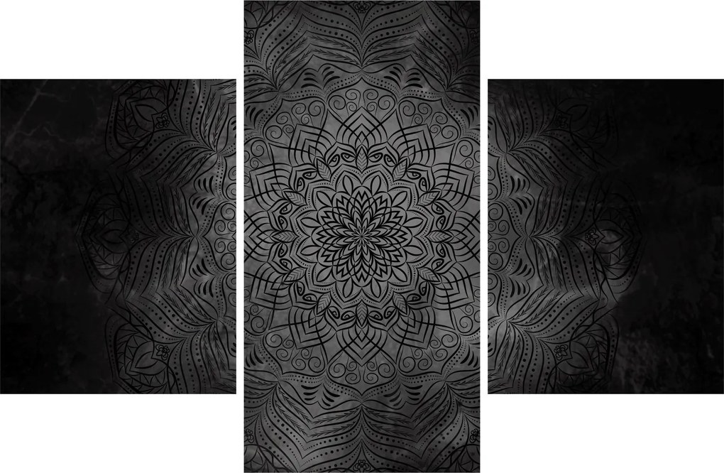 Obraz - Mystická mandala (90x60 cm)