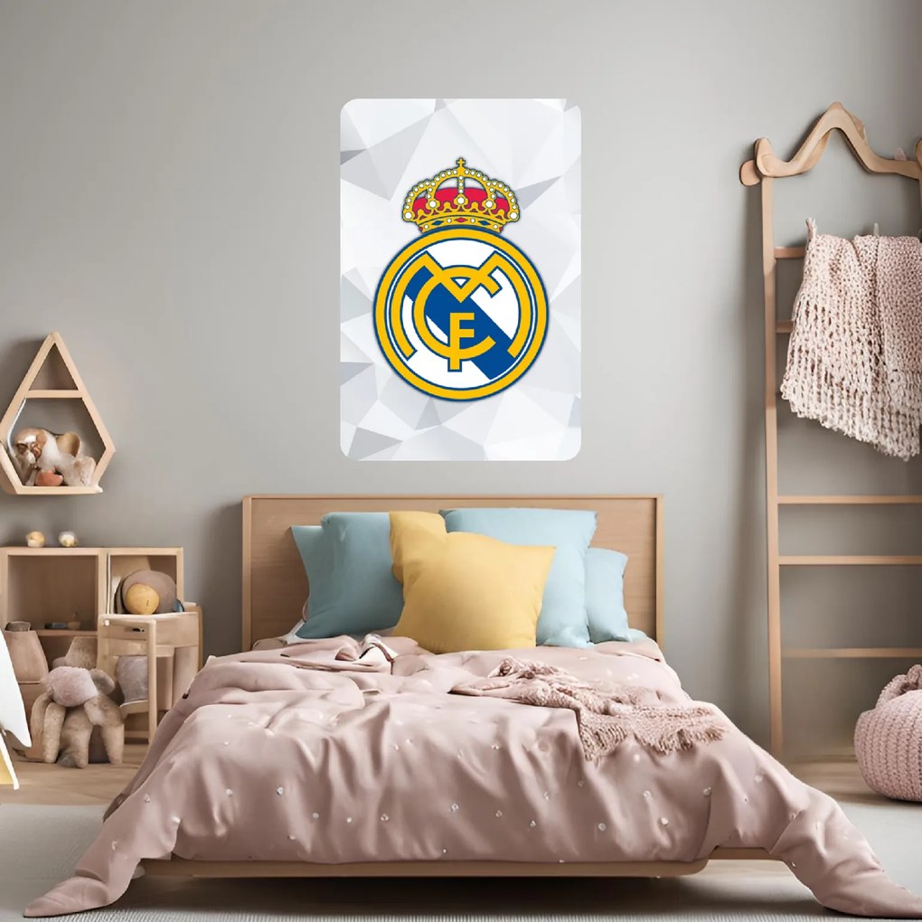 Textilná nálepka na stenu "Real Madrid CF"