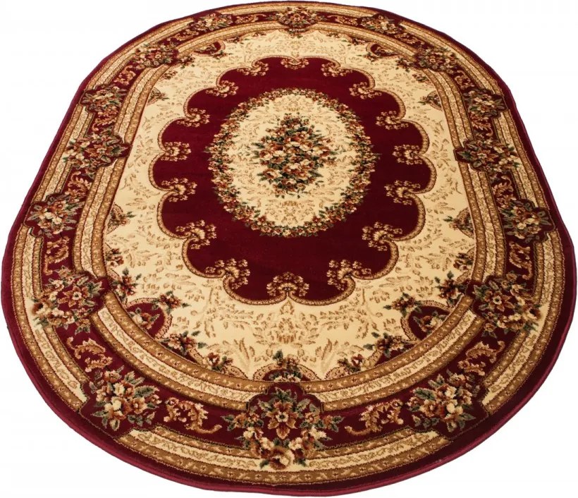TA Koberec 5889A ČERVENÁ YESEMEK OV Rozmer: 60x100 cm