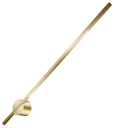 MAXLIGHT W0297 - LED Vonkajšie nástenné svietidlo SPIDER LED/8,4W/230V IP44 zlatá