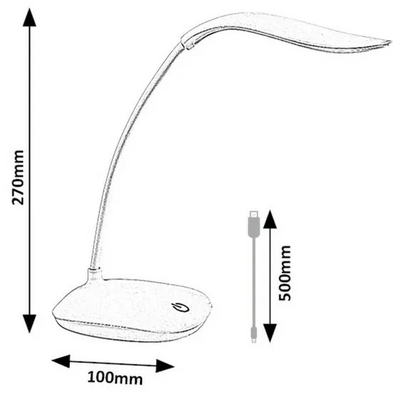 Rabalux 74234 detská stolná LED lampička Bedi