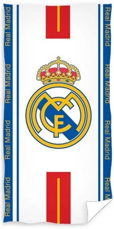 Carbotex · Futbalová osuška FC Real Madrid - 70 x 140 cm - 100% bavlna • Oficiálny produkt RMFC
