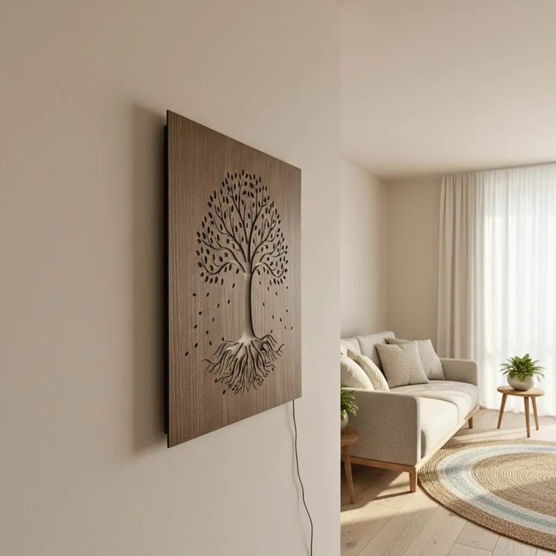 LED drevený obraz – Strom života | RGB podsvietená dekorácia od SENTOP LED0562