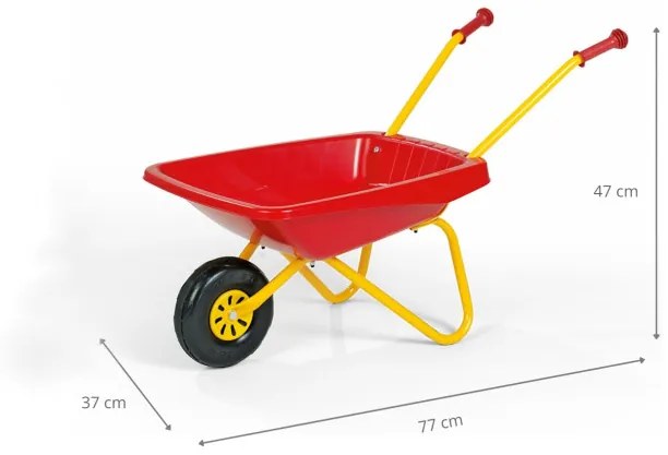 Plastový fúrik Rolly Toys 270859 červený