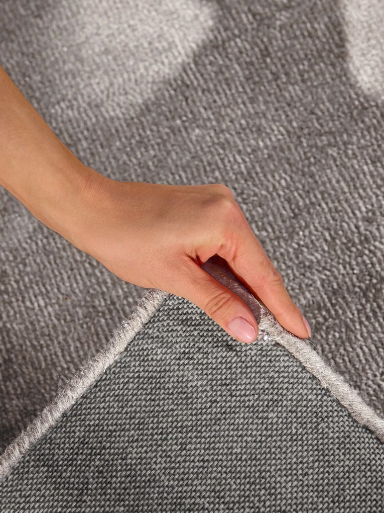 Villeroy & Boch, Kusový koberec Villeroy & Boch Kari 106283 Grey, 80x150, šedá, obývacia izba