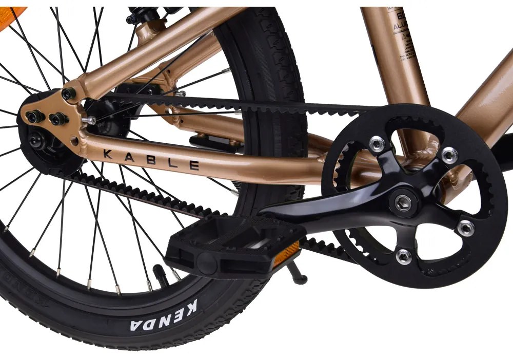 Detský bicykel Gold 16" RoyalBaby RB16-45 - zlatý