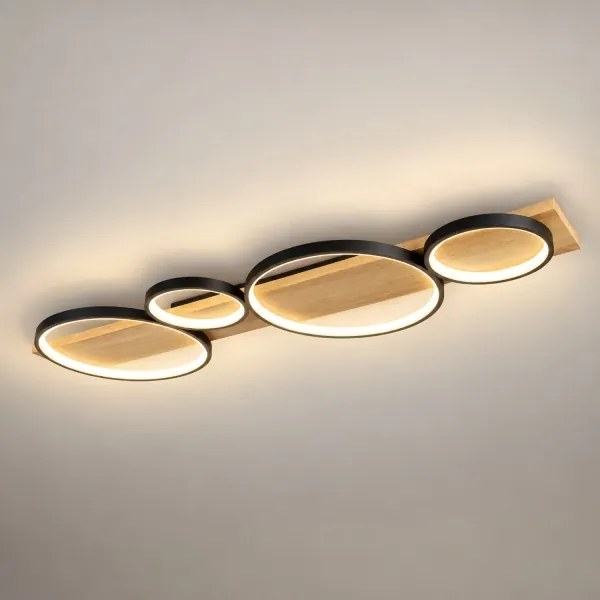 BRILAGI - LED Stropné svietidlo PLANK LED/38W/230V 4000K 40x120 cm drevo