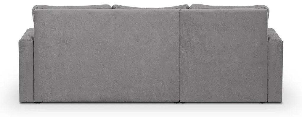 Rozkládací rohová sedací souprava FELIX Světle Šedá