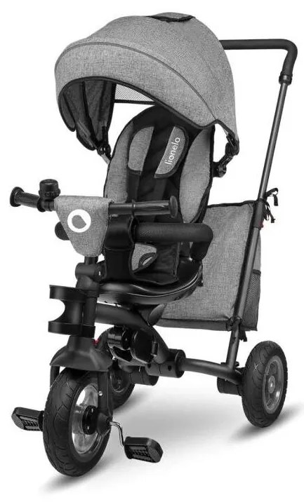 Lionelo - Detská trojkolka TRIS šedá