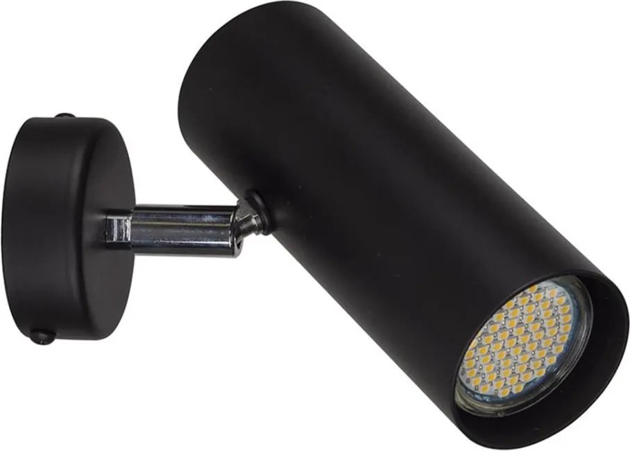 Bodové svietidlo OKO 1xGU10/25W/230V čierna