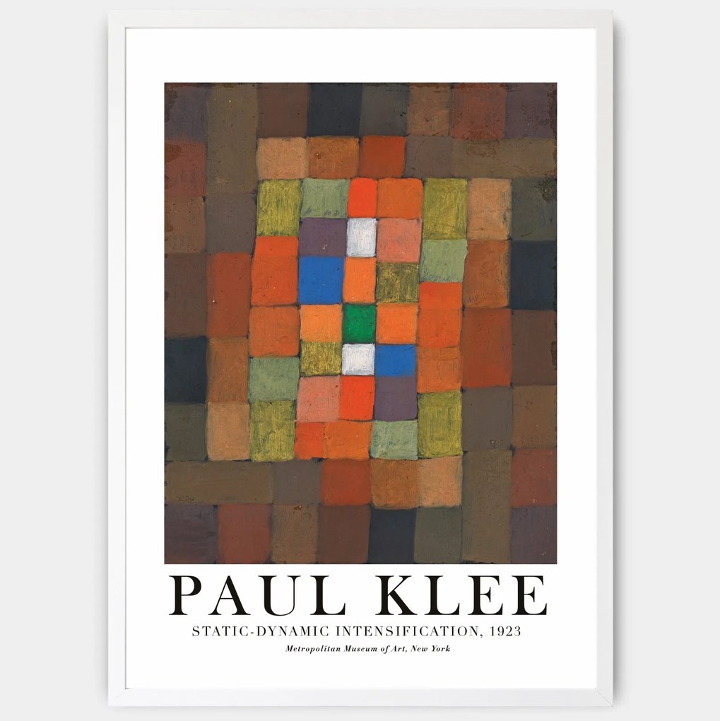 Plagát Static-Dynamic Intensification | Paul Klee
