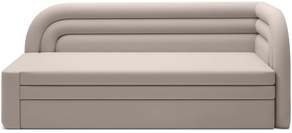 Béžová 3miestna pohovka FABILLO, rozkladacia Varianta: Ľavý roh