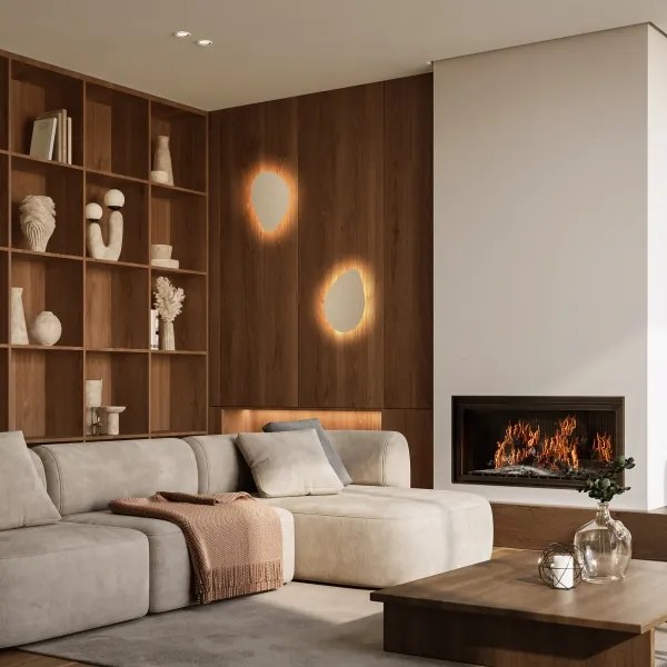 Nástenné svietidlo STONE 2xG9/8W/230V 30x39 cm béžová