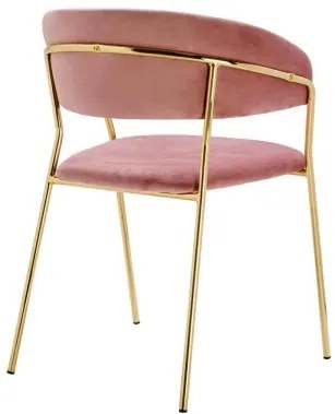 MARK stolička Ružová