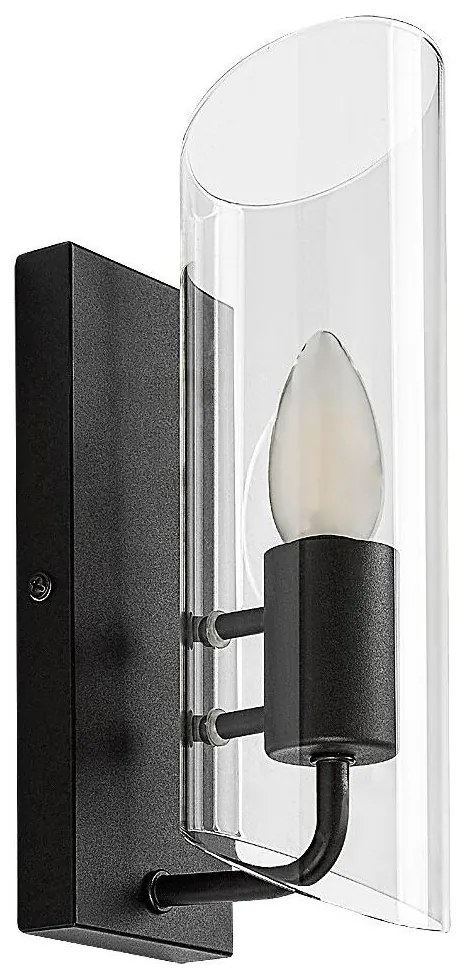 Rabalux 75027 - Kúpeľňové nástenné svietidlo TEODORO 1xE14/12W/230V IP44 čierna