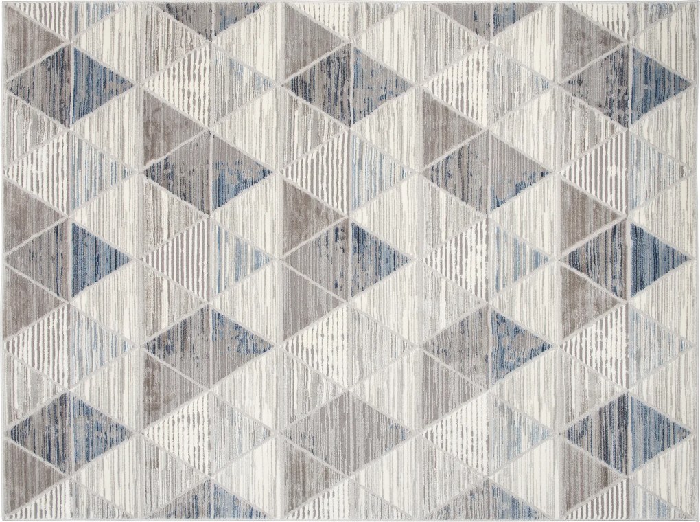 TA Koberec E460A SVETLO SIVÁ/TMAVOMODRÁ ASTHANE