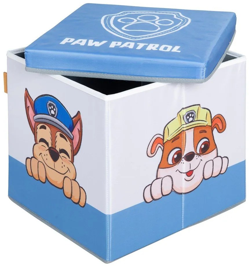 Látkový detský organizér na hračky 30x30x30 cm Paw Patrol – Roba