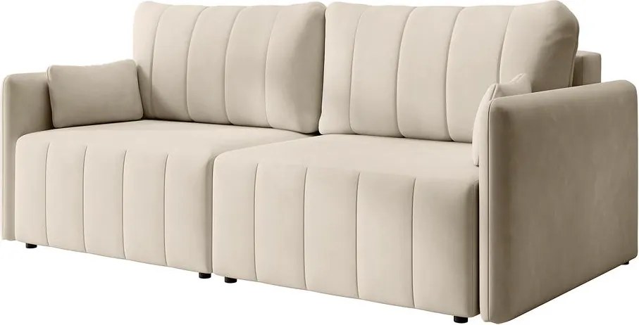 Pohovka Perkley (krémová čierna)