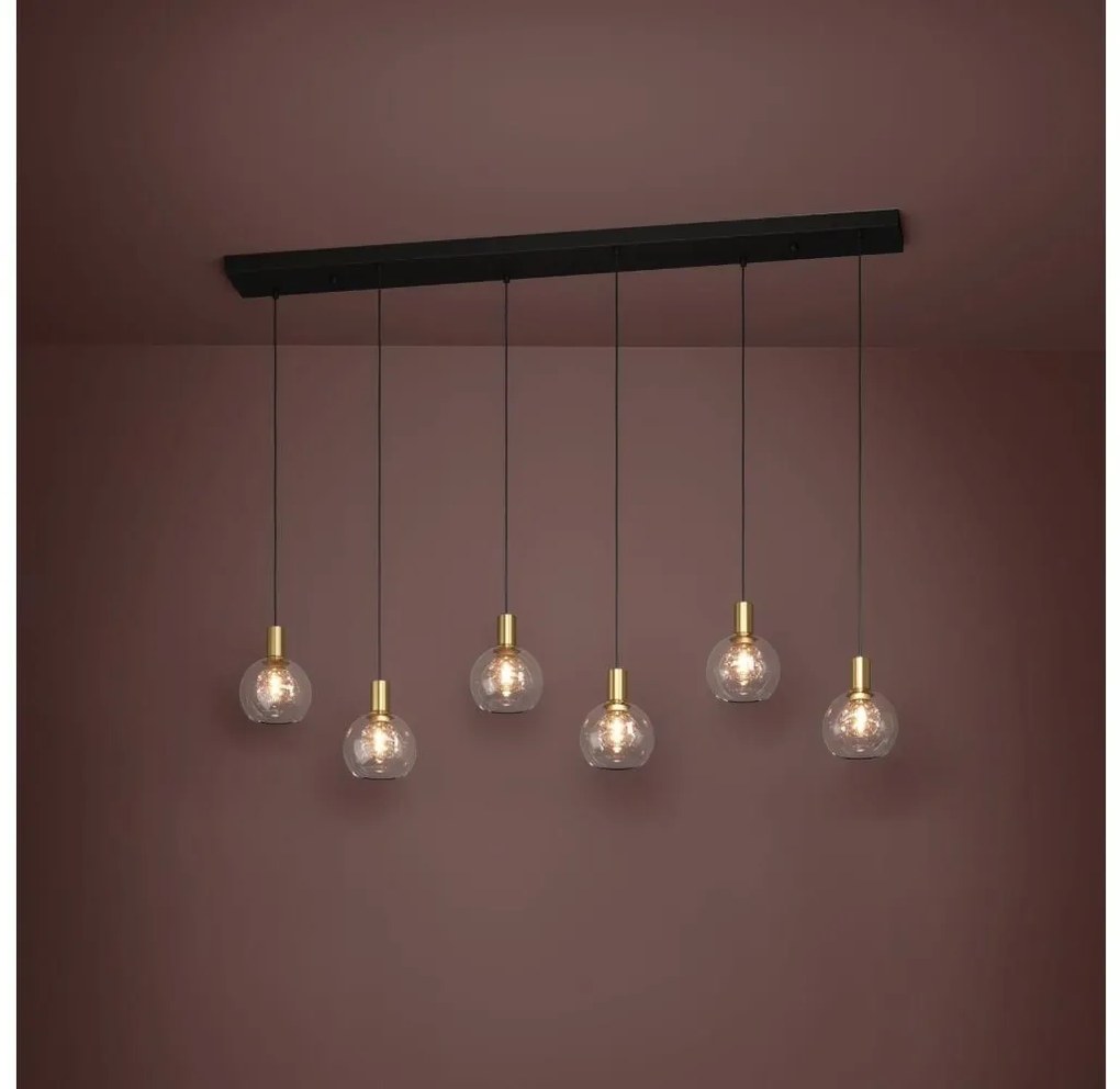 Eglo 390281 - LED Stmievateľný luster na lanku TERQUE 6xLED/5,4W/230V 3000K