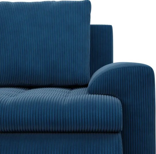 Sedacia súprava FORESTA ULL Poso v tvare U tmavomodrá