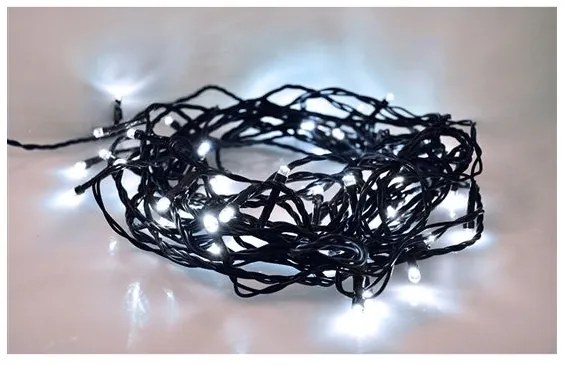 Brilagi - LED Vonkajšia vianočná reťaz 500xLED/8 funkcií 55m IP44 studená biela