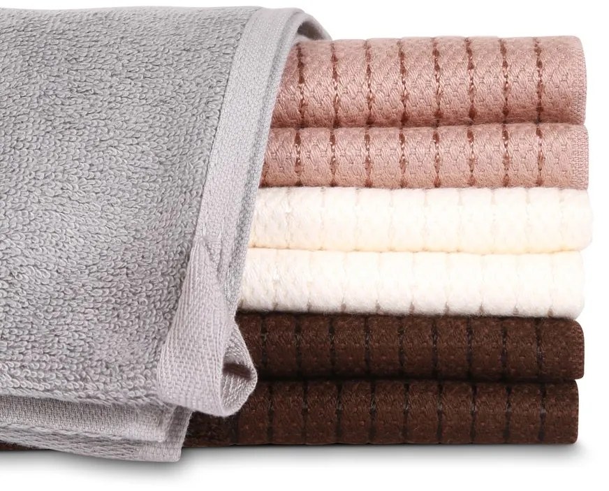 MALFINI Osuška Bamboo Bath Towel - Nugátová | 70 x 140 cm