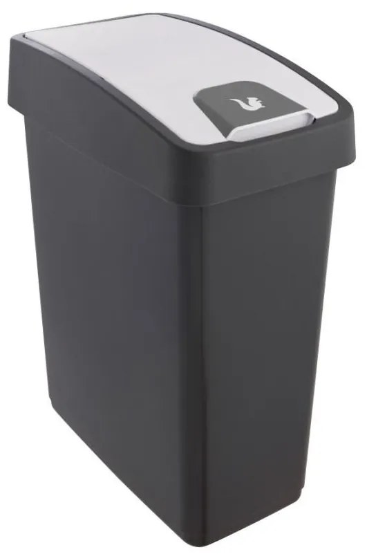 Kôš na odpad UH 25 l MAGNE flip šedý