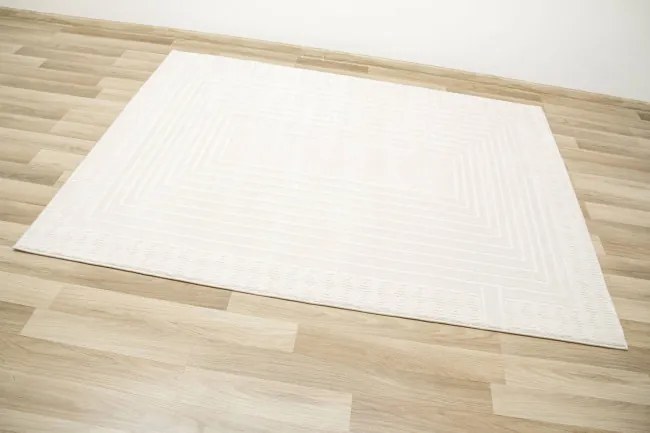 Koberec Misha E938A obdĺžníky krémový