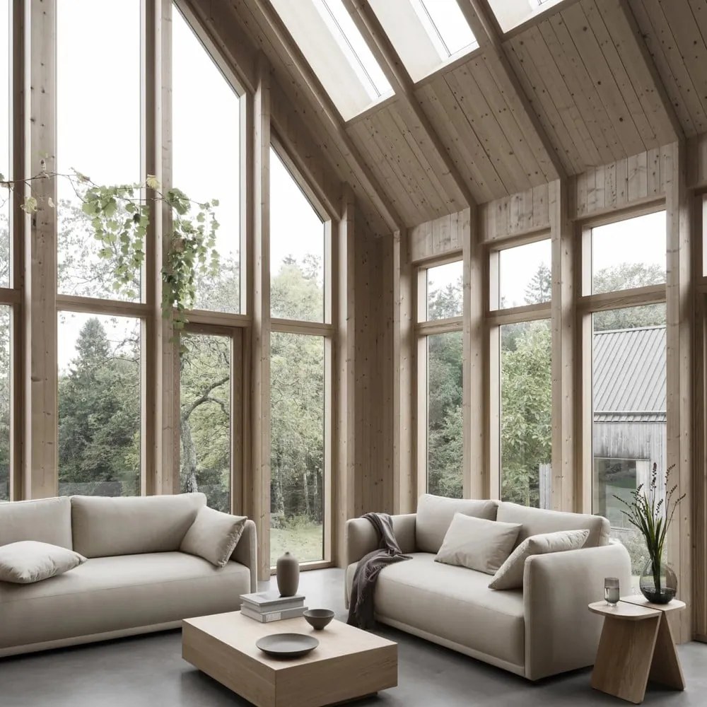 Konferenčný stolík v dekore duba 70x100 cm GOBA – Blomus