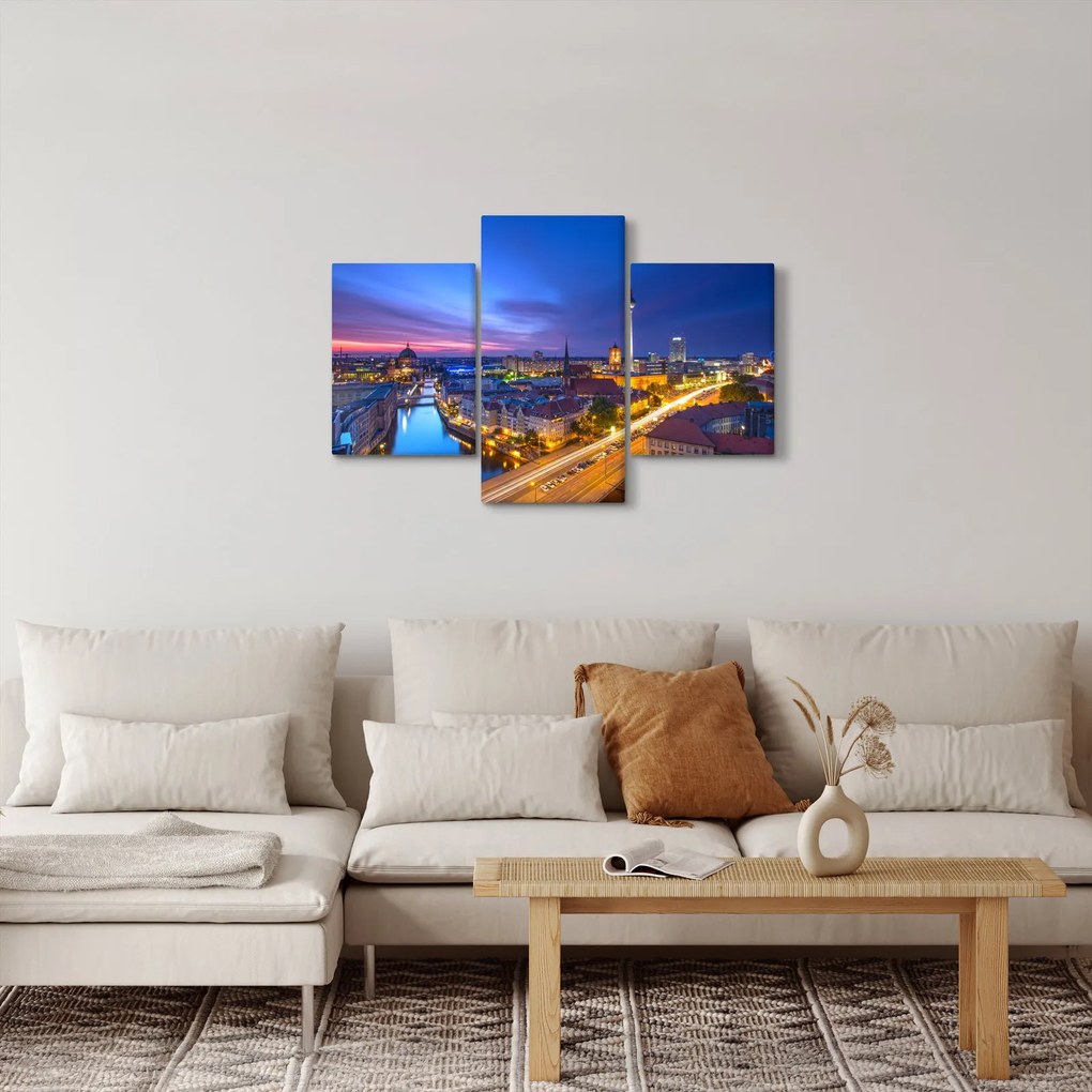 Obraz - Modré nebo nad Berlínom (90x60 cm)