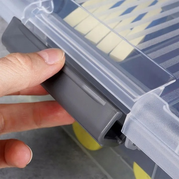 Orion Organizér, úložný box 2v1, multifunkčný, sivý STORMAX - 6l, 35 x 23 x 11 cm