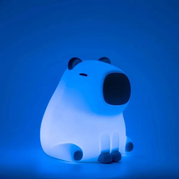 LED RGBW Stmievateľná detská lampa LED/1W/5V USB 1200 mAh kapybara