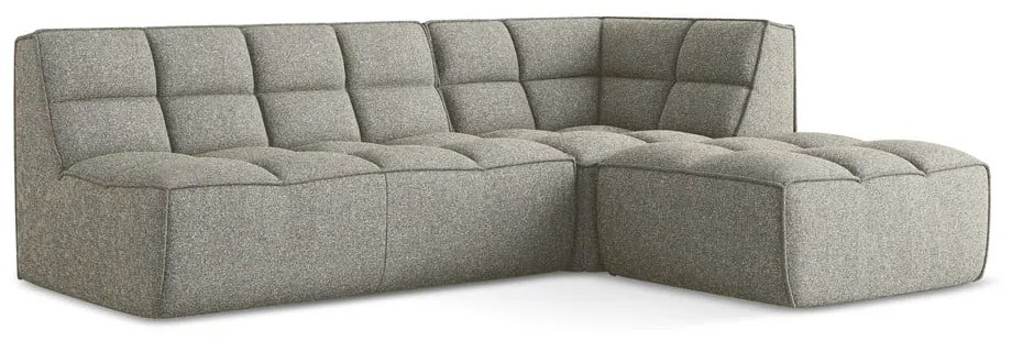 Béžová modulárna rohová pohovka (variabilná) Kalai – Makamii