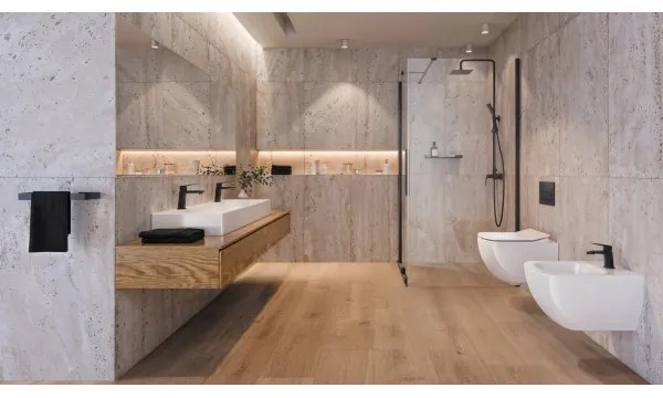 Deante BQL_N30M - Bidetová batéria BLUR čierna