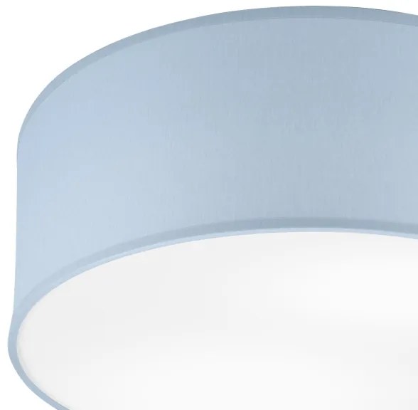 Stropné svietidlo SIRJA PASTEL DOUBLE 2xE27/15W/230V pr. 35 cm modrá