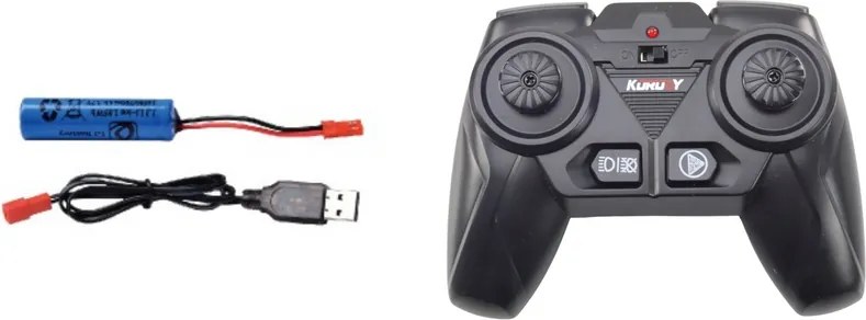 LEAN Toys Poľnohospodársky traktor so sejacím zariadením a otočným uchopovačom, diaľkovo ovládaný 2,4 GHz