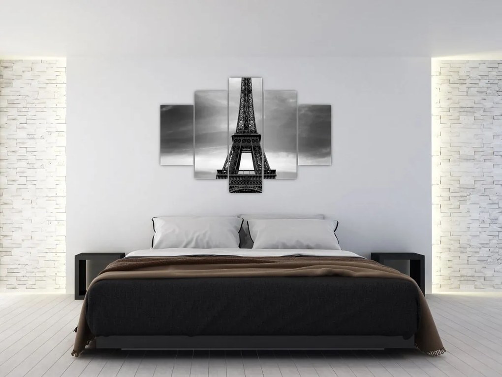 Obraz - Ružové auto v Paríži (150x105 cm)