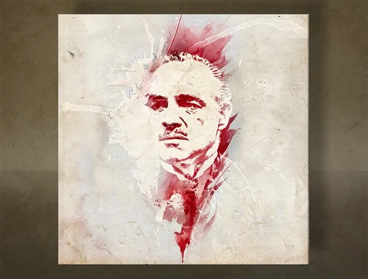 Obraz na stenu Godfather Marlon Brando - AQUArt / Tom Loris
