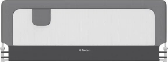 Bezpečnostná zábrana na posteľ Cover 30 sivá 200 cm