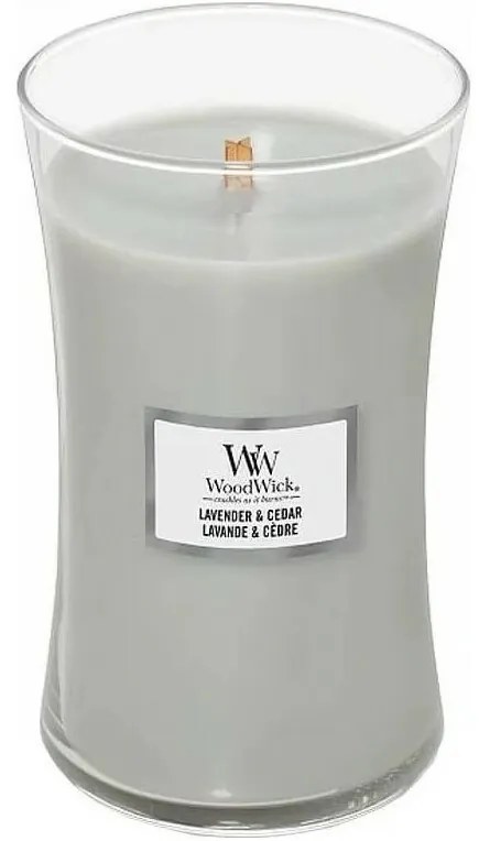 WoodWick vonná sviečka veľká váza levanduľa acéder, 609 g