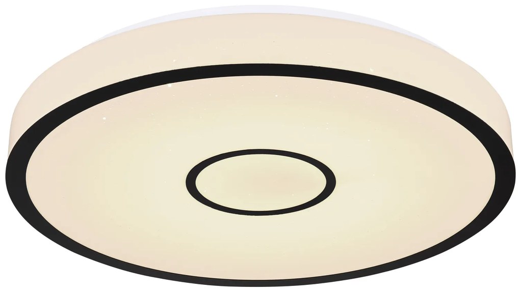 GLOBO Inteligentné stropné LED osvetlenie GEORGIA, 40W, TUYA, RGB, 50cm, okrúhle, bieločierne