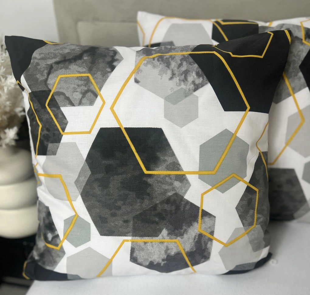 INTERMEDIC SK Posteľná obliečka Graphite Grey na vankúšik 40x40cm