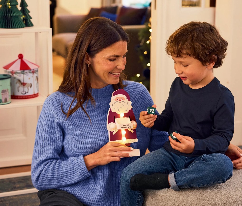 LED kalendár »Santa«