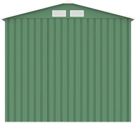 Plechový záhradný domček Rojaplast Archer A 203 x 117 cm zelený