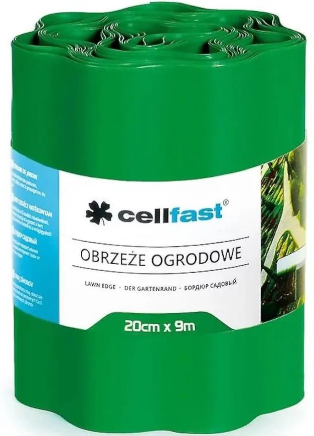 Záhradný obrubník zelené 20cmx9m 30-003