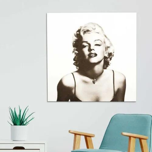 3D drevený gravírovaný obraz na stenu - Marilyn Monroe