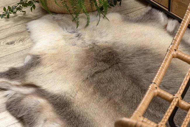 Koberec RENIFER POK012 sivý / béžový